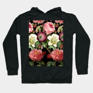 Goth Floral Hoodie